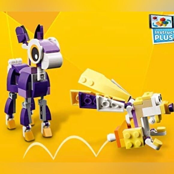 LEGO Creator 3in1 Fantasy Forest Creatures 31125 Building set - Picture 3 of 10